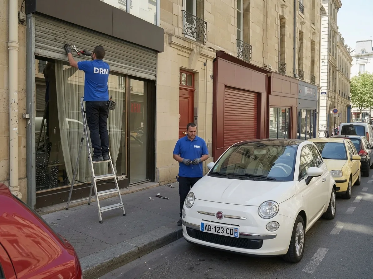Rideau de boutique débloqué — Rideau métallique à Meaux Rideau de boutique débloqué — Rideau métallique à Meaux